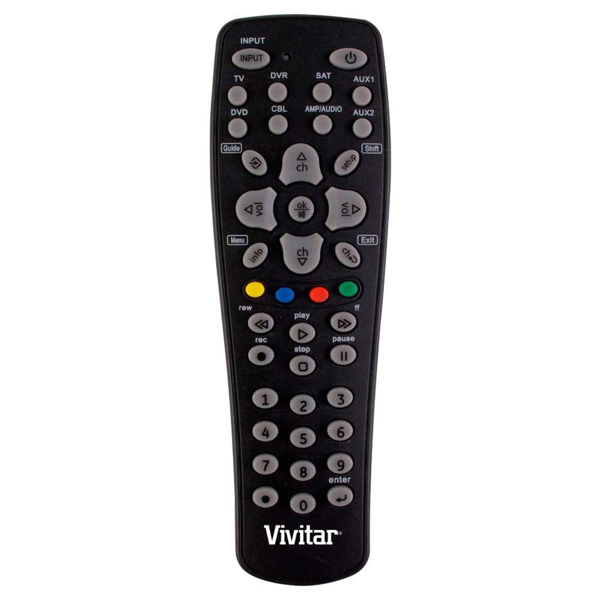 

Vivitar 6 Device Universal Remote