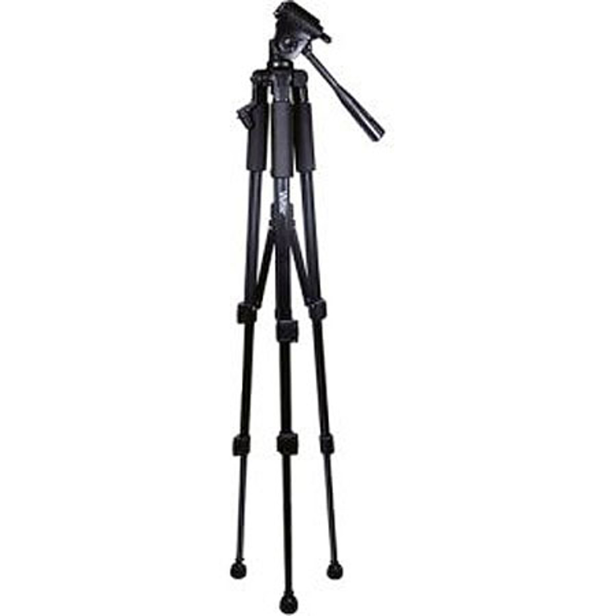 

Vivitar 3-section Aluminum Tripod with 3-Way Pan Head, 72" Max Height, Black