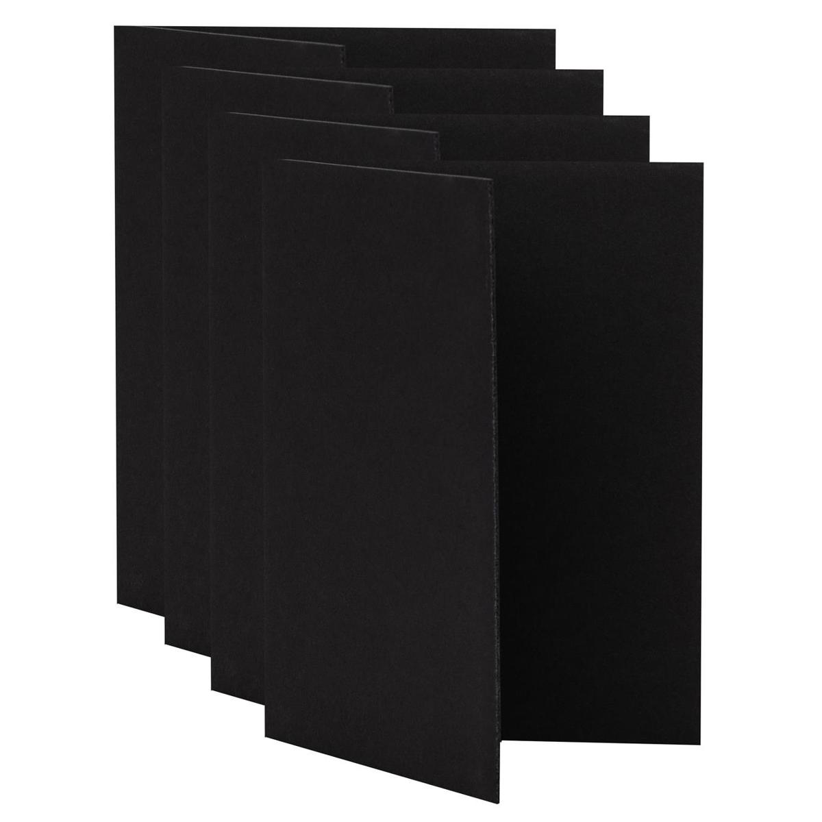 

V-FLAT WORLD V-Flat World Tabletop V-Flat Small (18"x12"), 4-Pack, Black