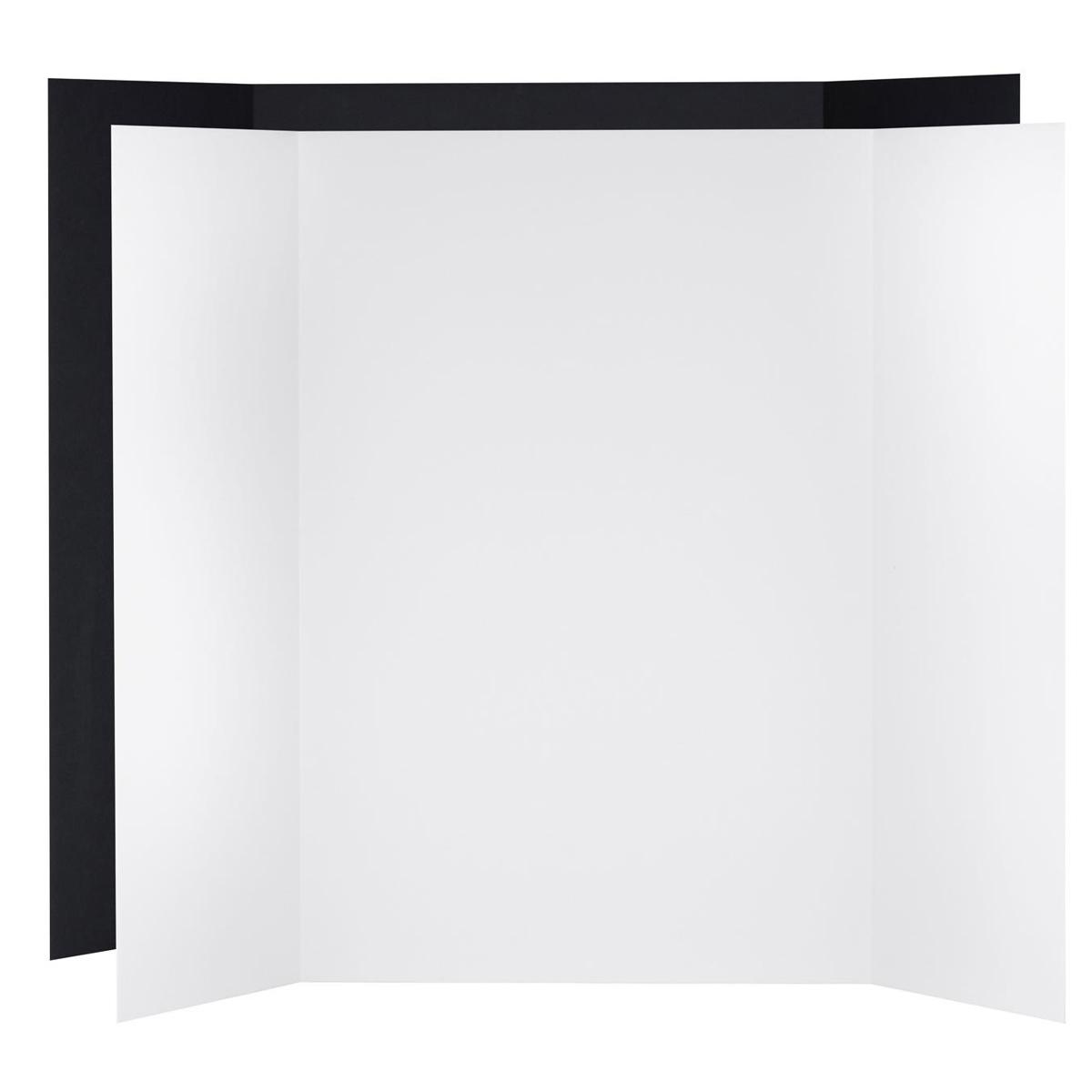 

V-FLAT WORLD V-Flat World Tabletop V-Flat Large (3'x4'), 2-Pack, 1-White & 1-Black