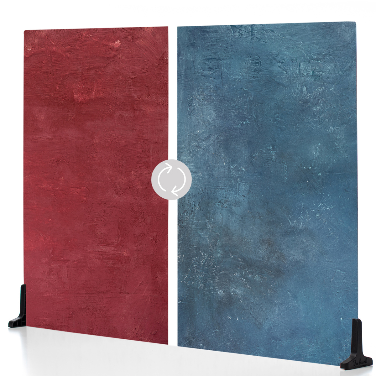 

V-FLAT WORLD Duo Board - 30x40" Surface Board,Cobalt Blueberry/Cranberry Crimson
