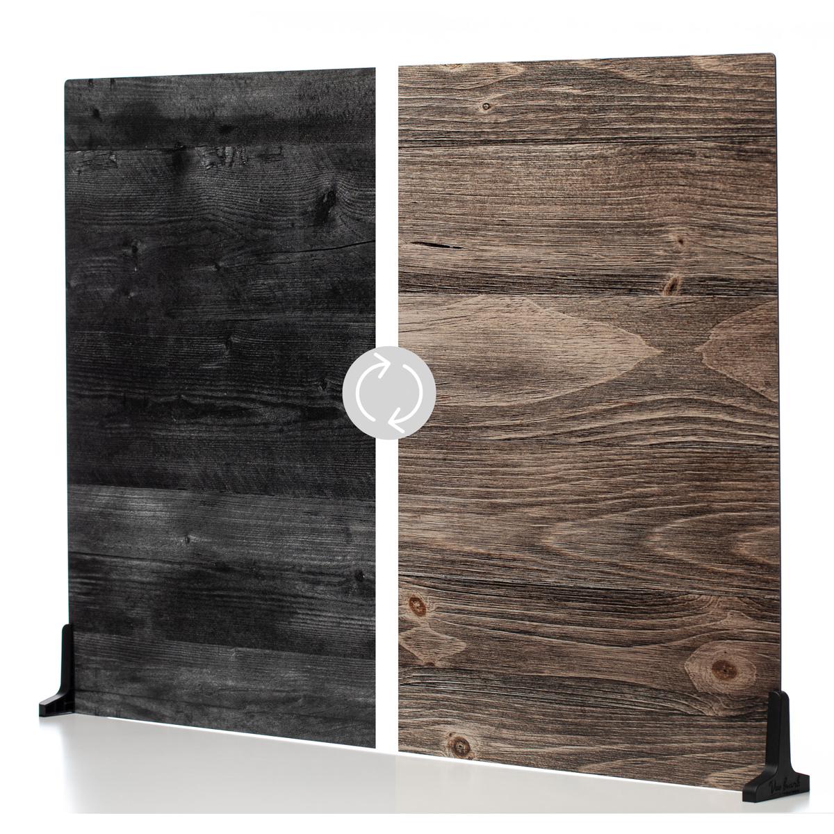 

V-FLAT WORLD Duo Board - 30x40" Surface Board, Vintage Oak/Ink Hardwood