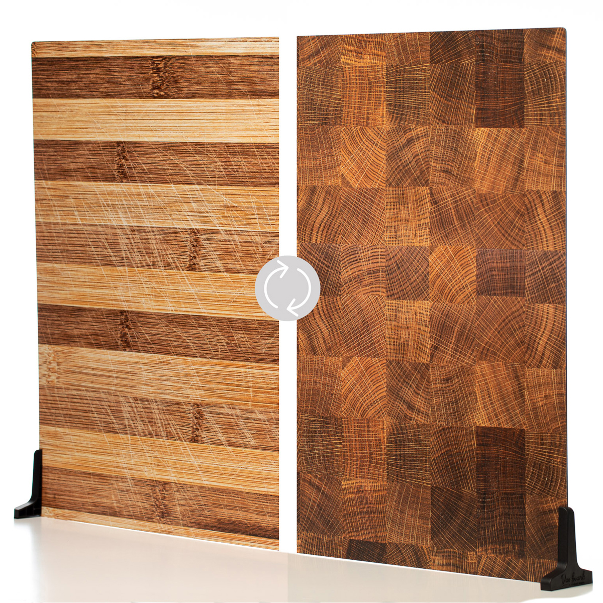 

V-FLAT WORLD Duo Board - 30x40" Surface Board, Aged Cutting Board/Butchers Board