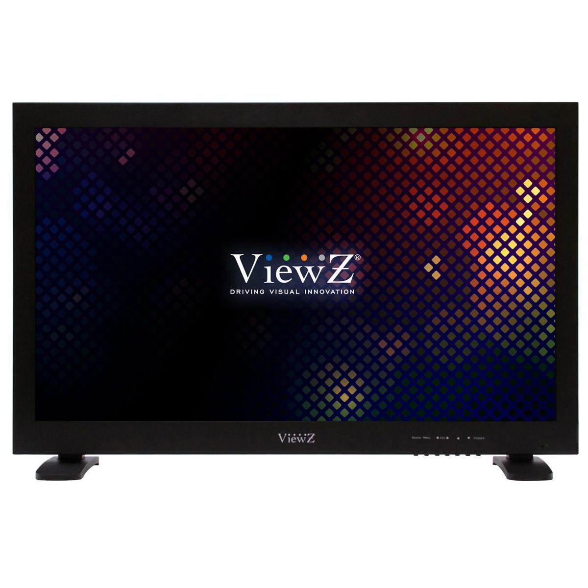 

ViewZ VZ-27HX 27" Metal Bezel Hybrid Full HD LED CCTV Monitor, Built-in Speakers