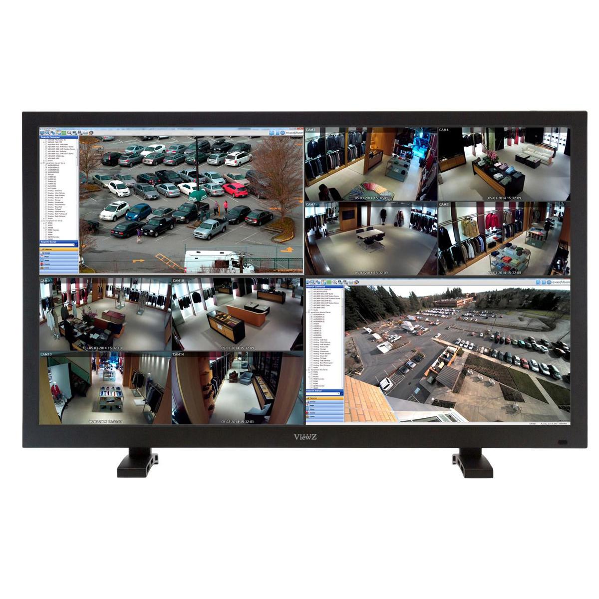 

ViewZ VZ-55UHD 55" 4K Ultra HD Quad View Color LED Monitor