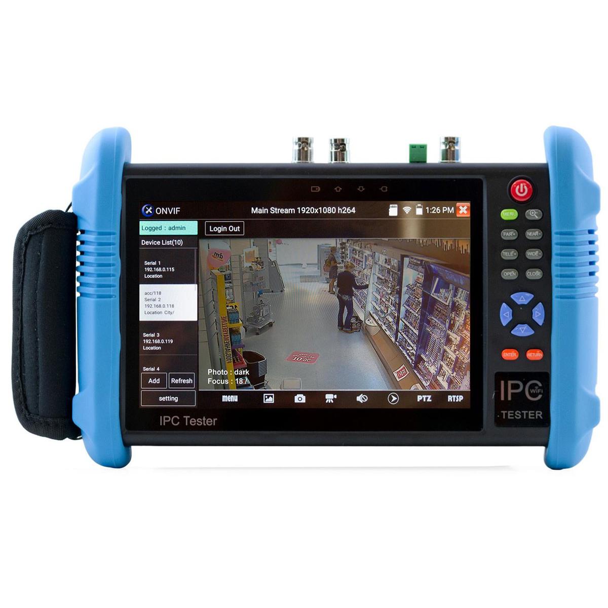 

ViewZ VZ-7IPTM 7" 4K IPS Touchscreen Wi-Fi IP LED Test Monitor