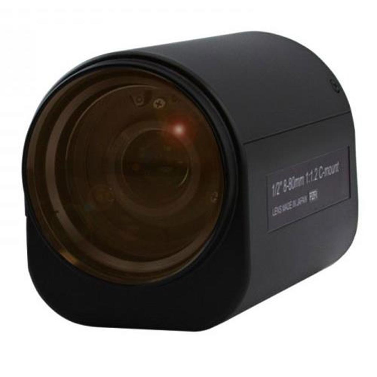 

ViewZ 8-80mm F-1.2 Motorized Zoom Lens with C-Mount, Video Auto-Iris, 4-Wire