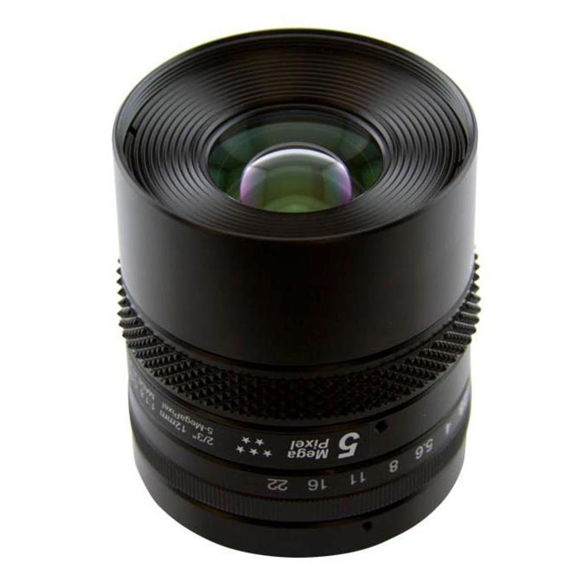 

ViewZ 5MP 12mm F1.8 Fixed Focus Length Lens with C Mount, Manual Iris