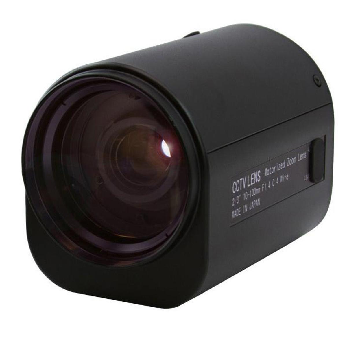 

ViewZ 10-100mm F-1.4 Motorized Zoom Lens with C-Mount, Video Auto-Iris