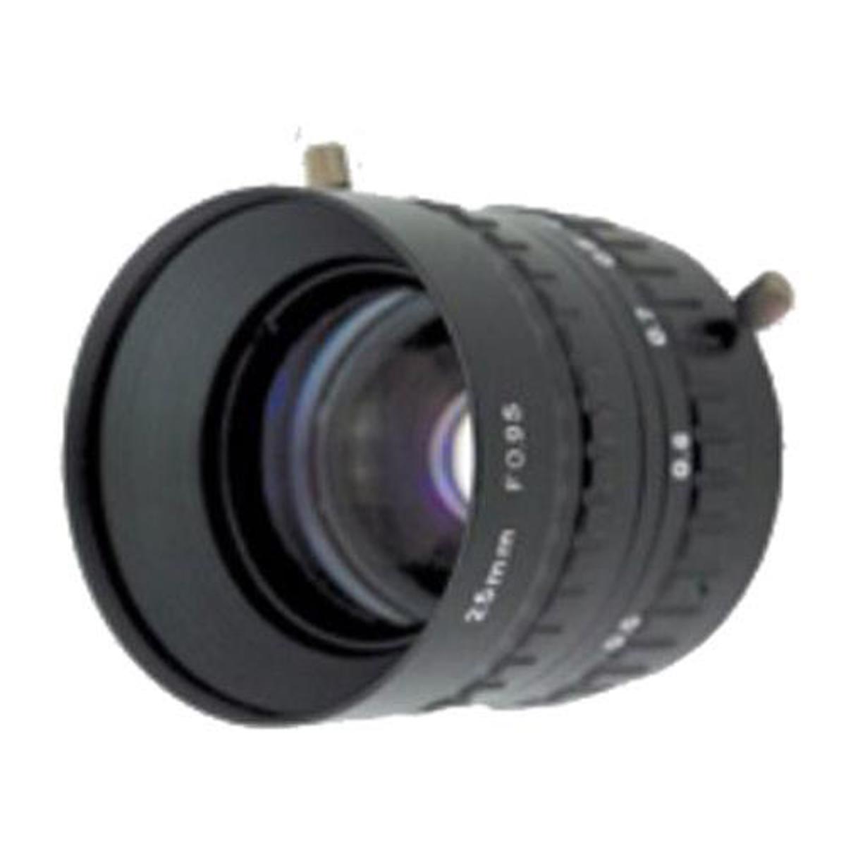 

ViewZ 3MP 25mm F0.95 Fixed High Speed Lens with C-Mount, Manual Iris