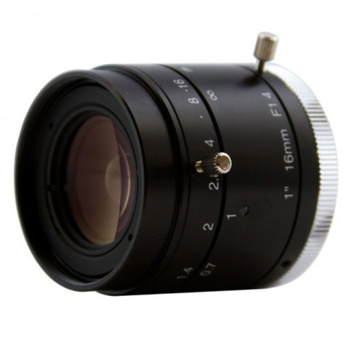 

ViewZ 3MP 6mm F1.8 FA Fixed Lens with Lock Screws and C-Mount, Manual Iris