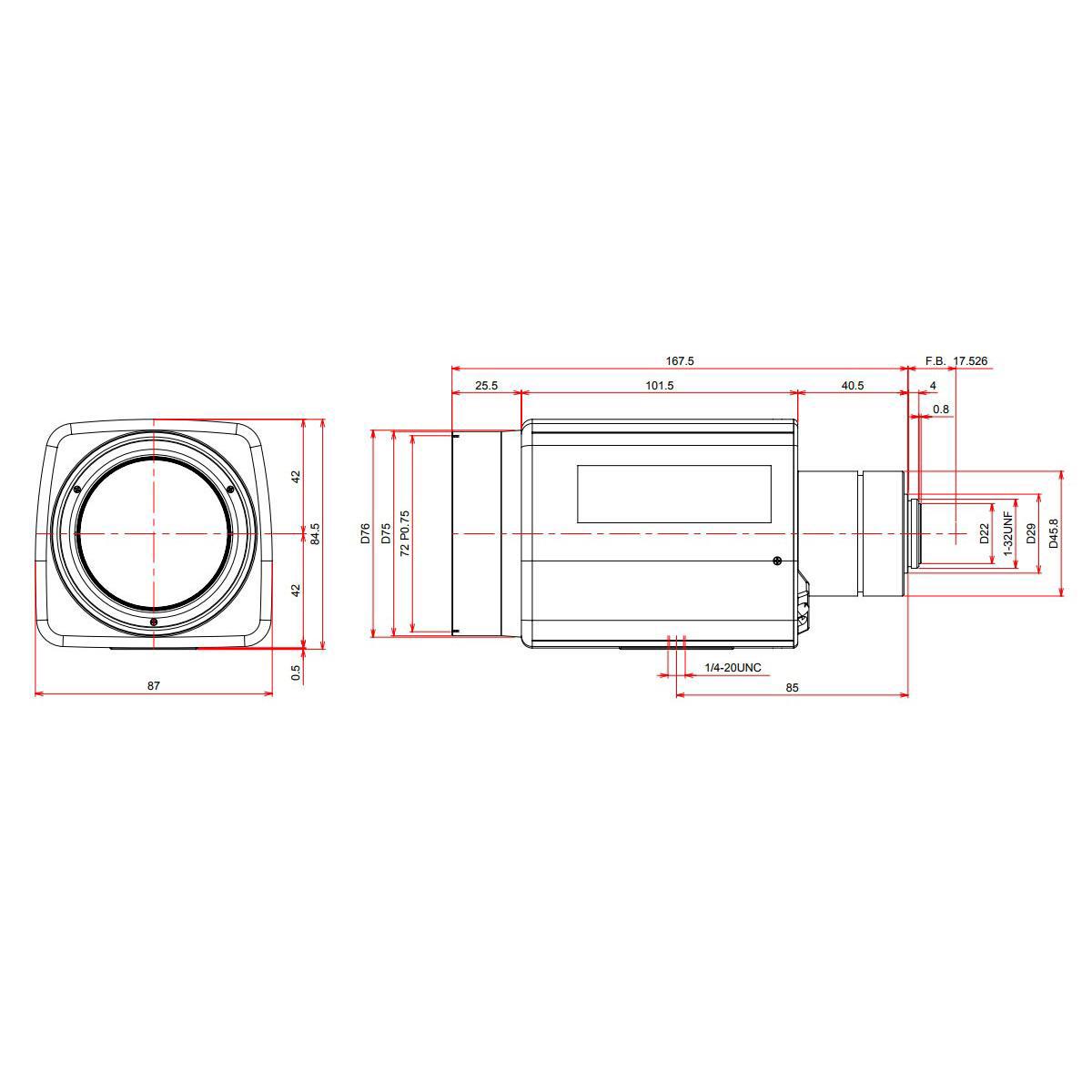 

ViewZ 2MP 9-144mm F1.6 Day & Night Zoom Lens, C-Mount, DC Auto-Iris with Preset