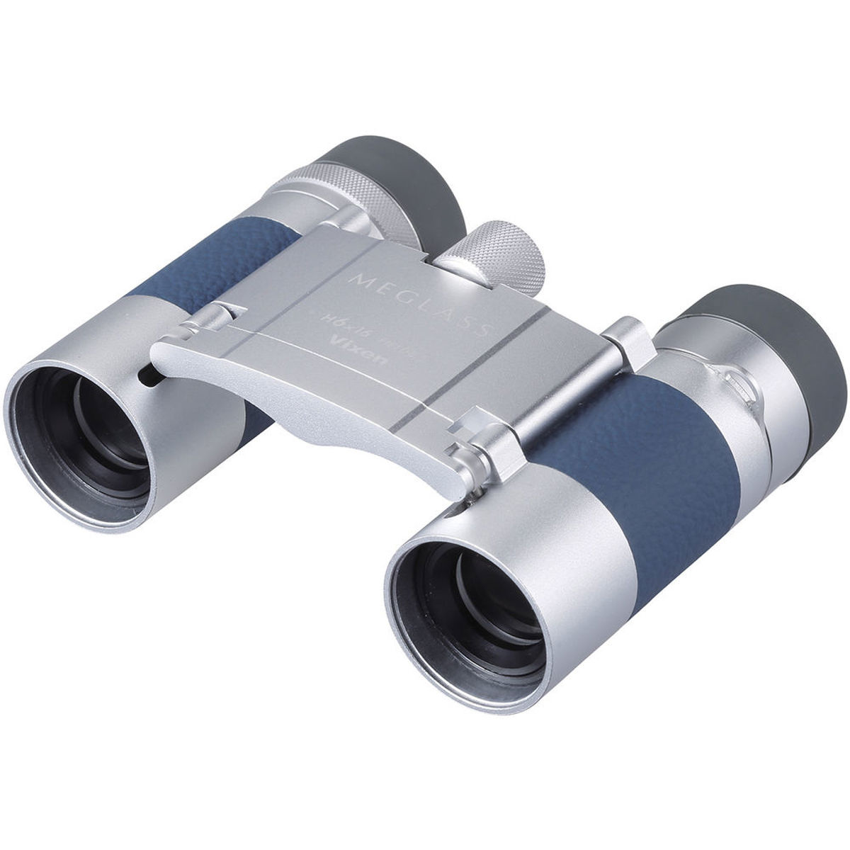 

Vixen 6x16 Meglass DCF Roof Prism Binocular, 8.3 Degree Angle of View, Silver