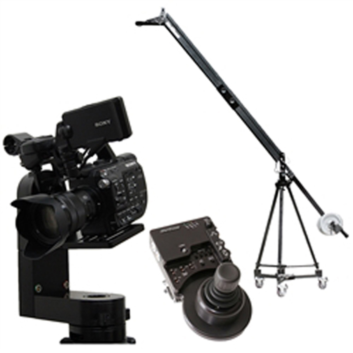 

VariZoom Quick Jib Camera Crane with CPM-K4 Remote Head &Jibstick Pro Controller