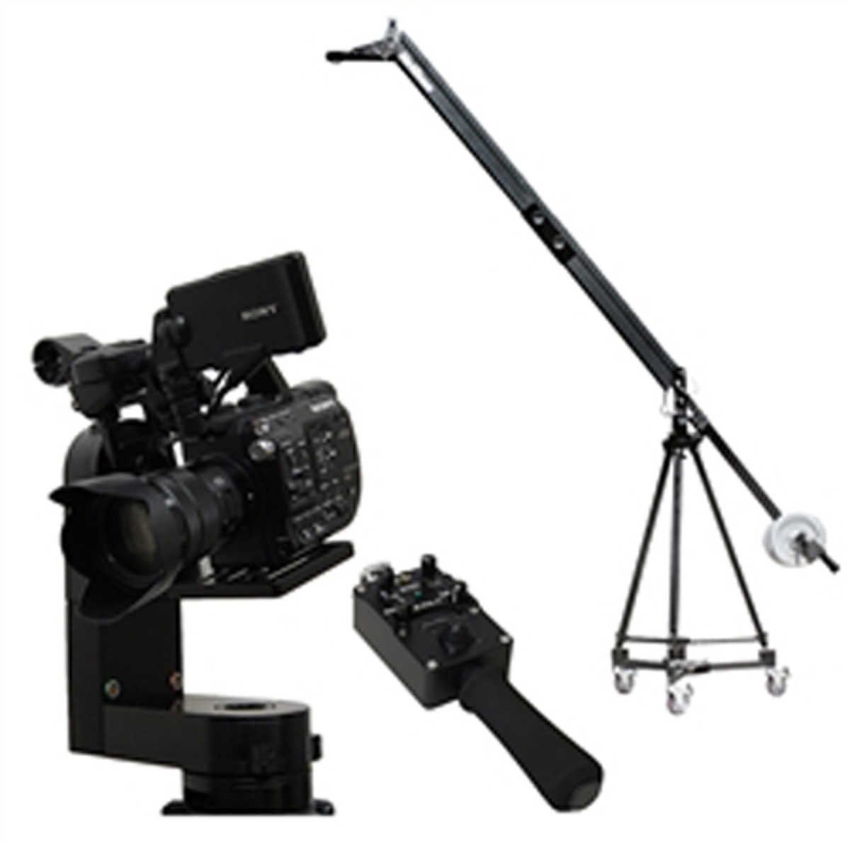 

VariZoom Quick Jib Camera Crane with CPM-K5 Remote Head &Jibstick Pro Controller