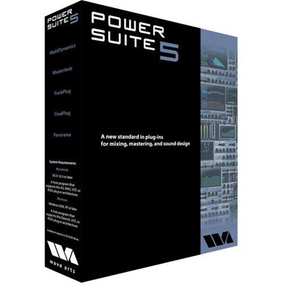 Wave Arts Power Suite 5 Mixing and Mastering Plug-in Bundle -  11-33003