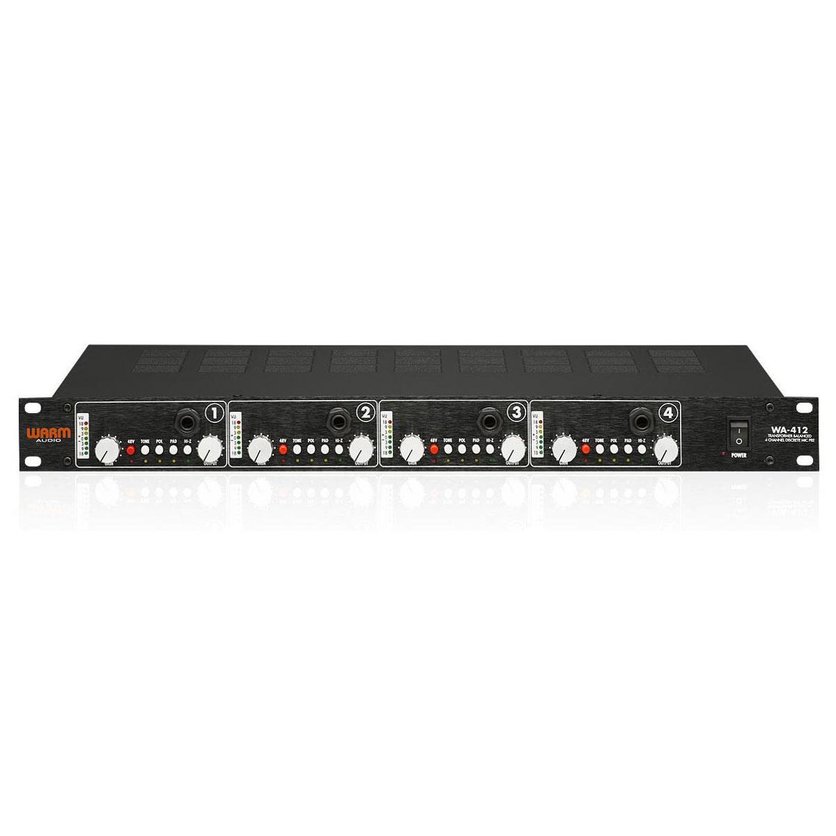 

Warm Audio WA-412 4-Channel Microphone Pre-Amp with DI
