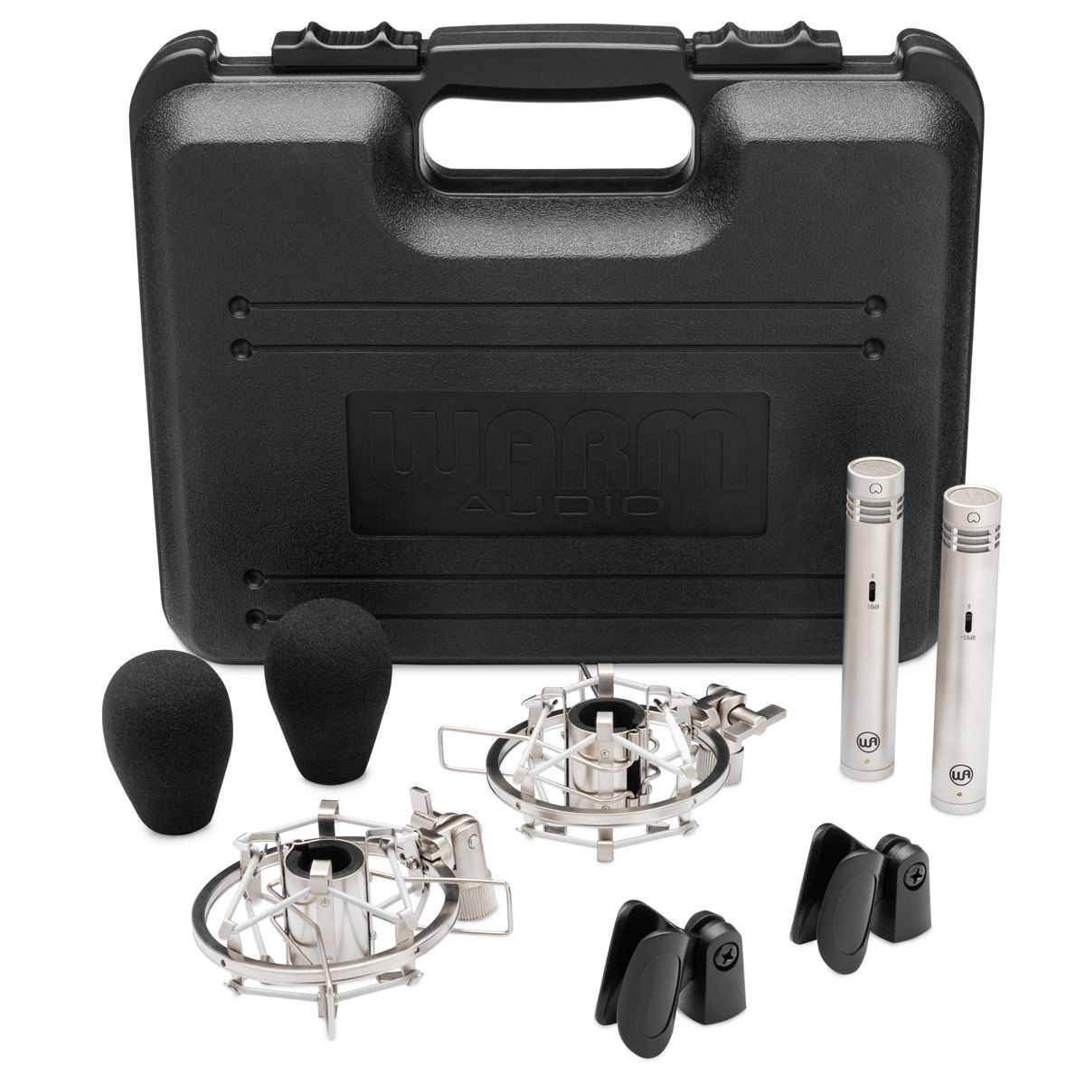 

Warm Audio WA-84 Small Diaphragm Condenser Microphone, Stereo Pair, Nickel