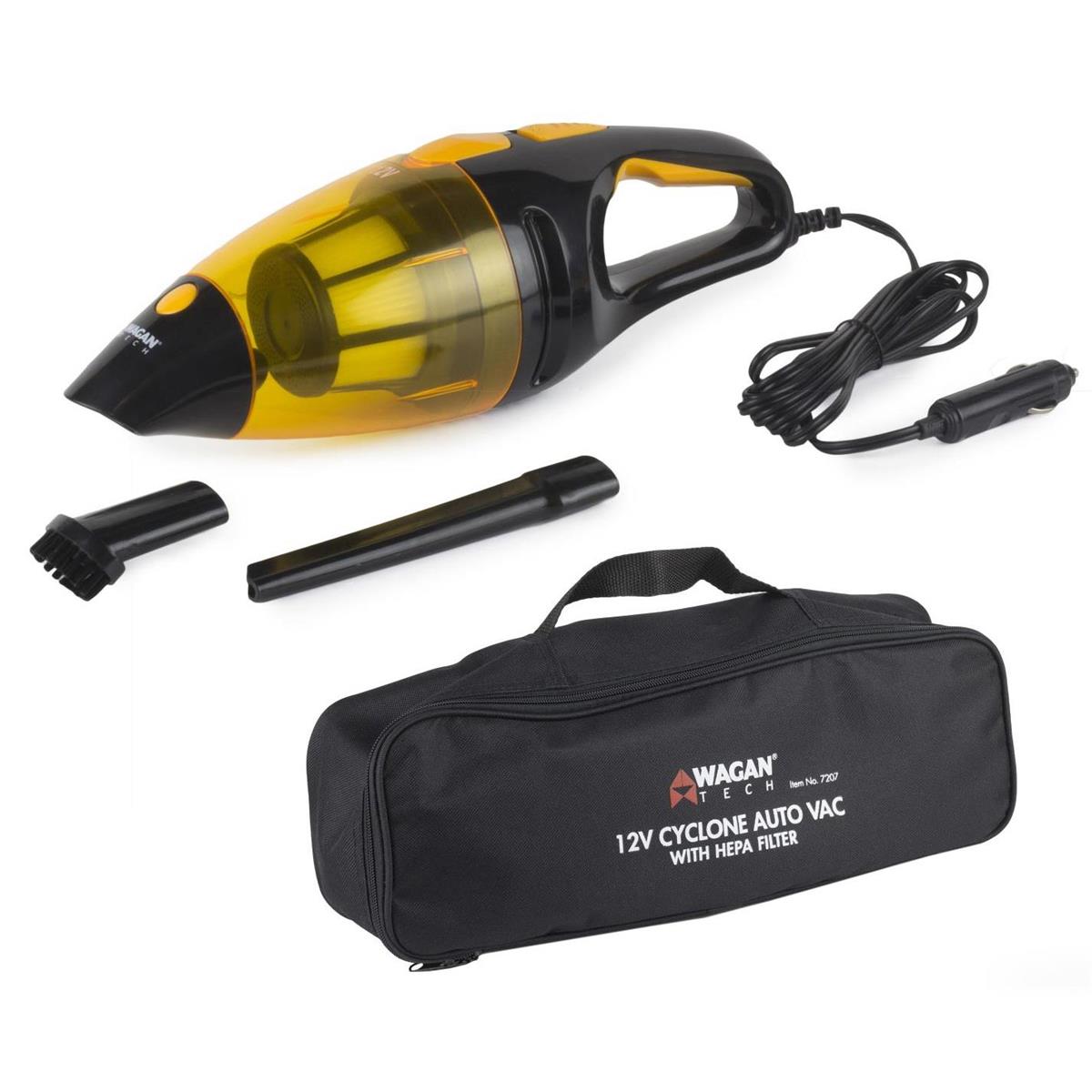 Image of Wagan 12V Cyclone Auto-Vac Power Vacuum Cleaner