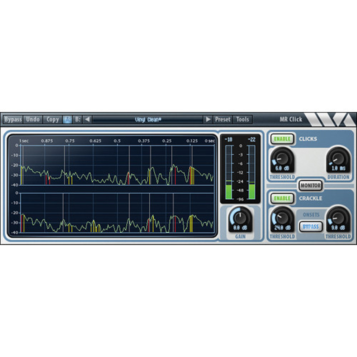 

Wave Arts MR Click and Crackle Filter Native Software Plug-In, Download
