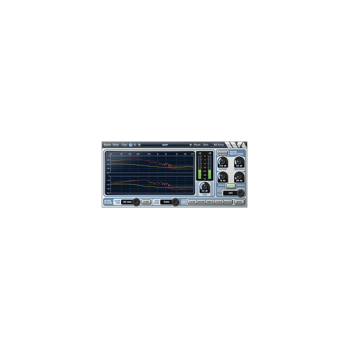 Wave Arts MR Noise Broadband Noise Reduction Native Plug-In, Electronic Download -  11-33026