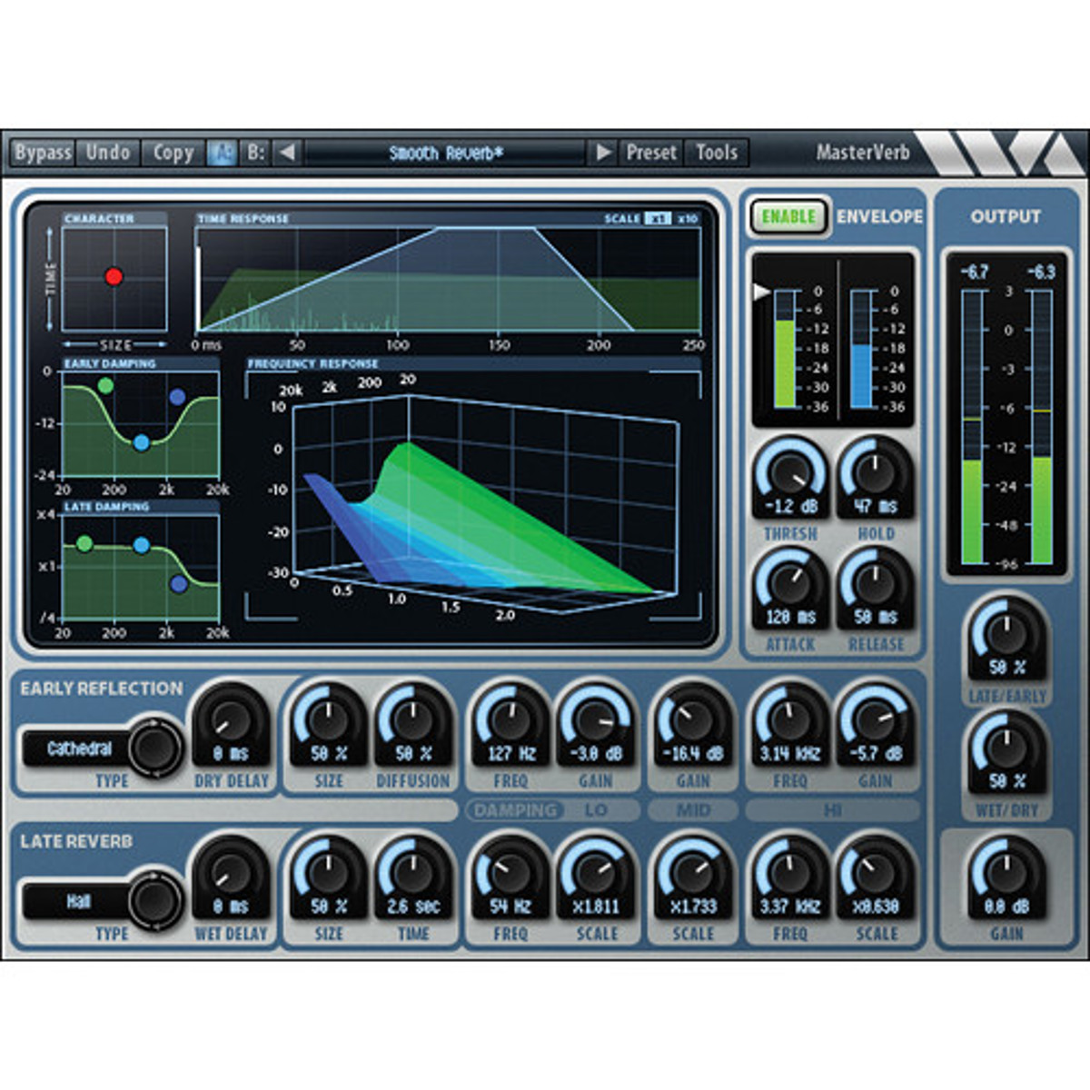 

Wave Arts MasterVerb Multi-Room Algorithm Reverb Plug-In, Electronic Download