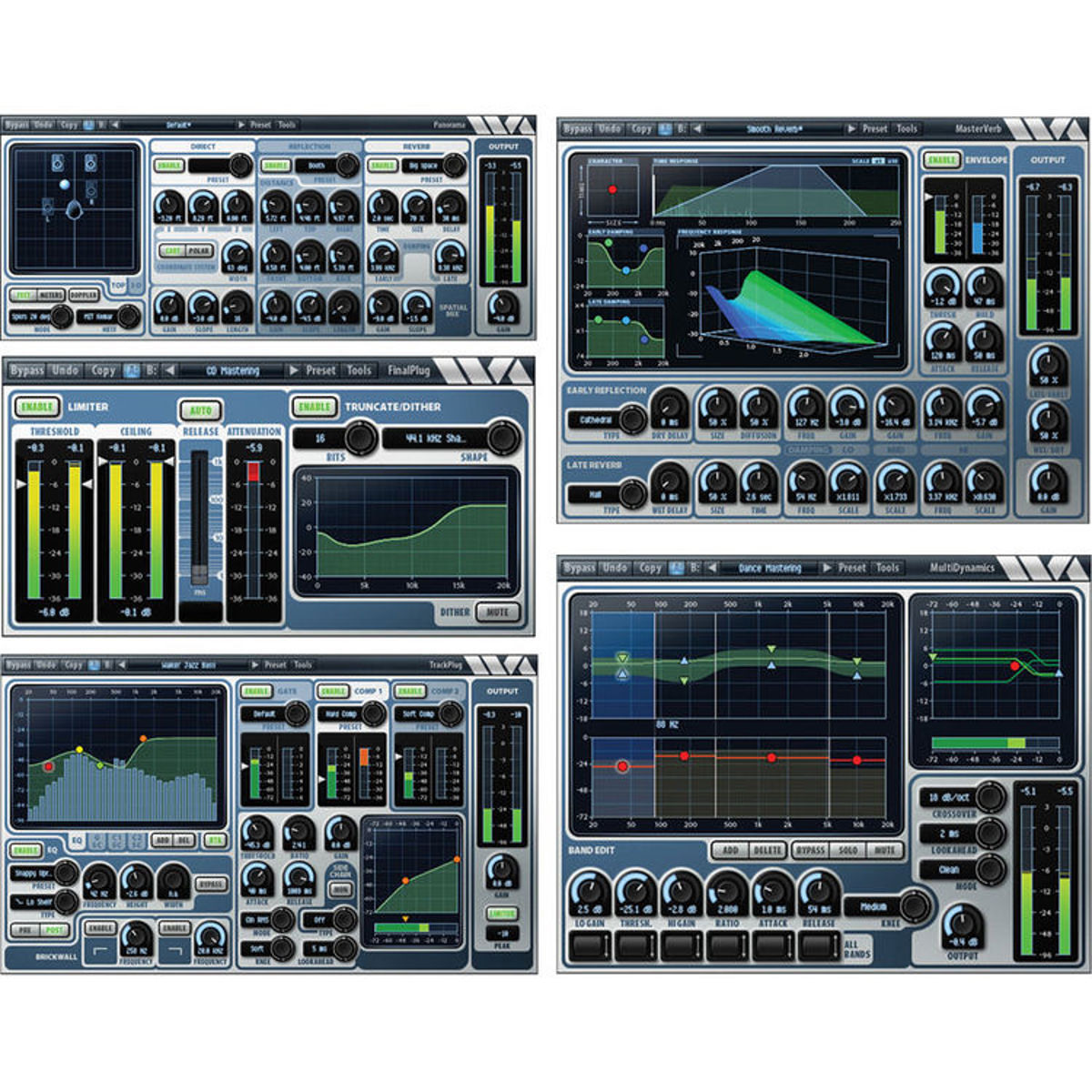 Wave Arts Power Suite 5 Mixing/Mastering Software Plug-In, Electronic Download -  11-33019