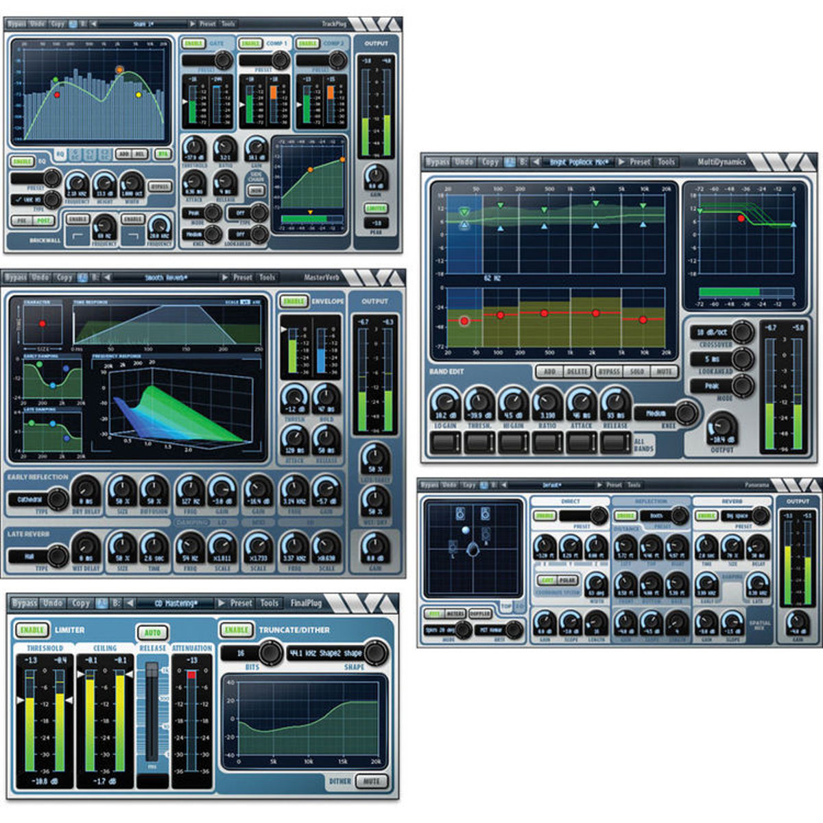 Wave Arts Power Suite AAX DSP Mixing/Mastering Plug-In, Electronic Download -  11-33097