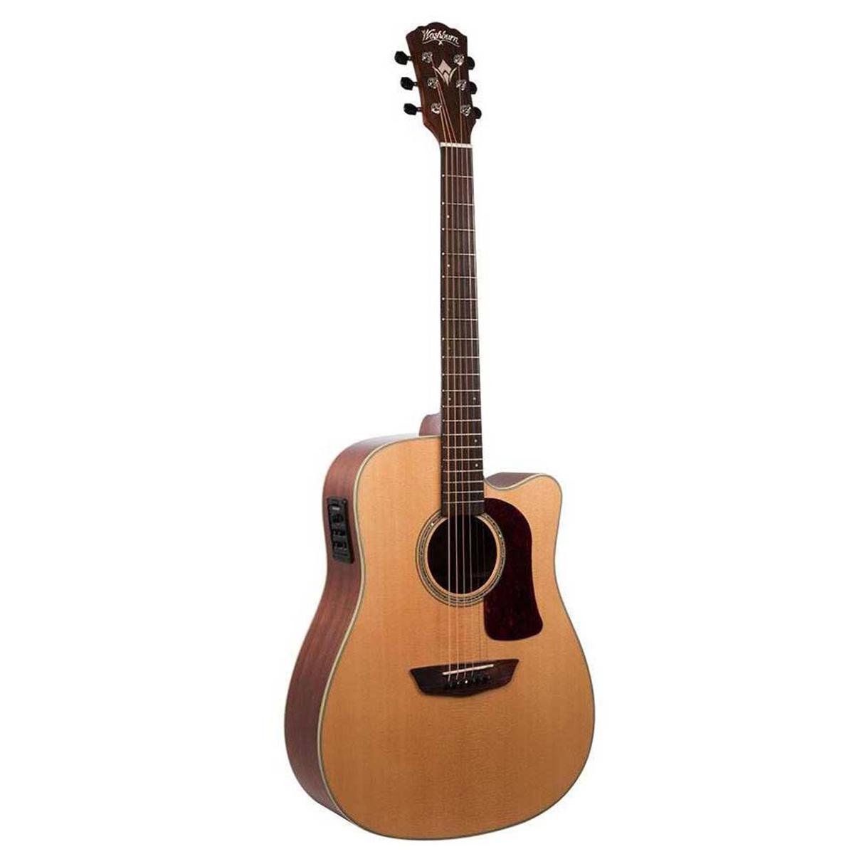 

Washburn Heritage 100 HD100SWCEK Dreadnought AE Guitar, Gloss Natural