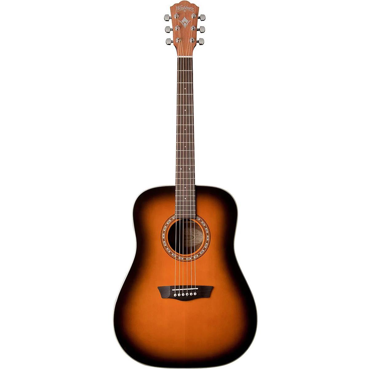 Image of Washburn Harvest Series D7SATB Dreadnought Acoustic Guitar
