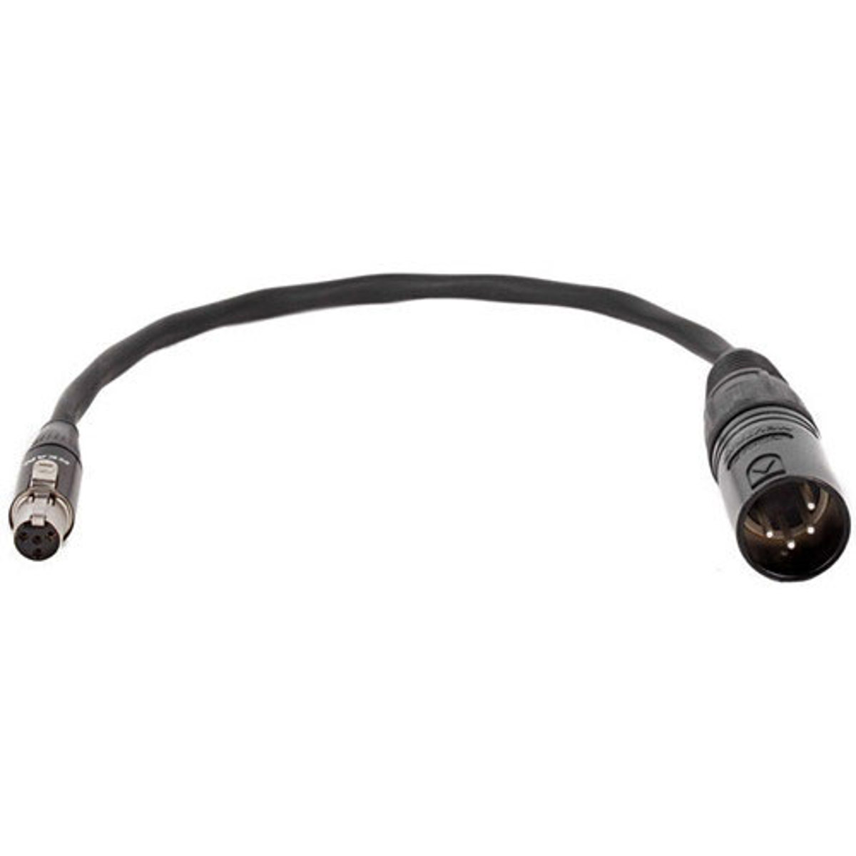 

Wooden Camera 8" Mini 4-pin XLR to Full 4-pin XLR Cable