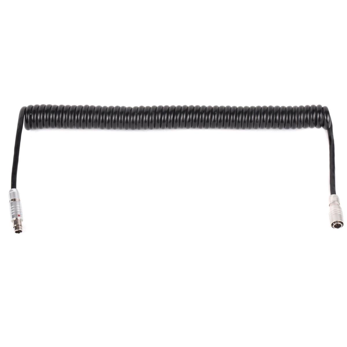 

Wooden Camera 20-36" Coiled 3-Pin Fischer to 4pin Hirose Cable for Trigger Box