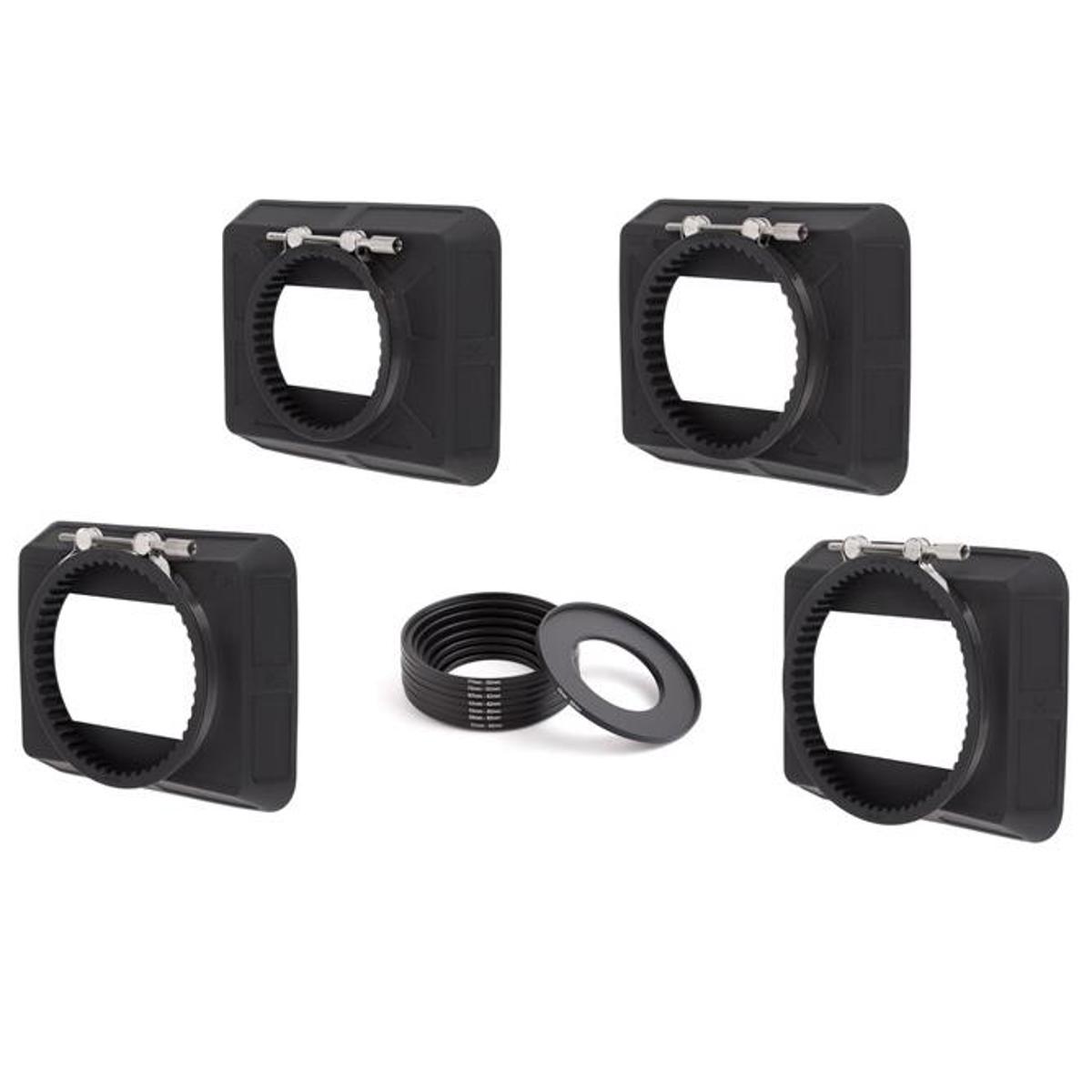 

Wooden Camera 2-Stage Clamp-On 4x5.65" Zip Box Kit