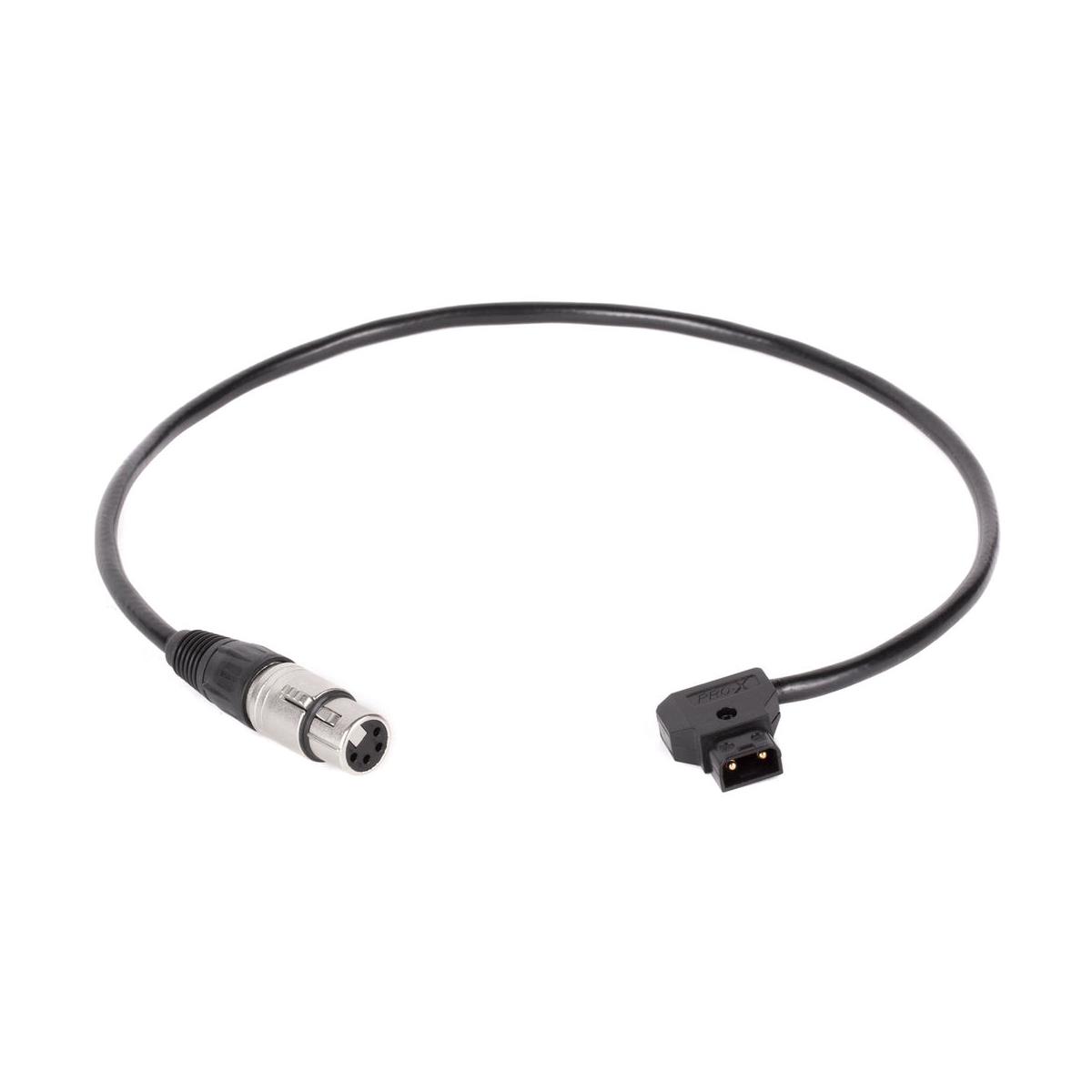 Photos - Cable (video, audio, USB) Wooden Camera 20" D-Tap to 4-Pin XLR Female Straight Power Cable 2502 