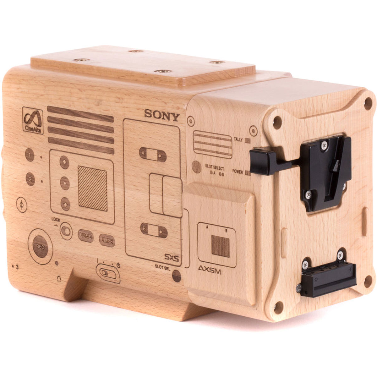 

Wooden Camera Wood Model of Sony Venice and AXS-R7 Recorder