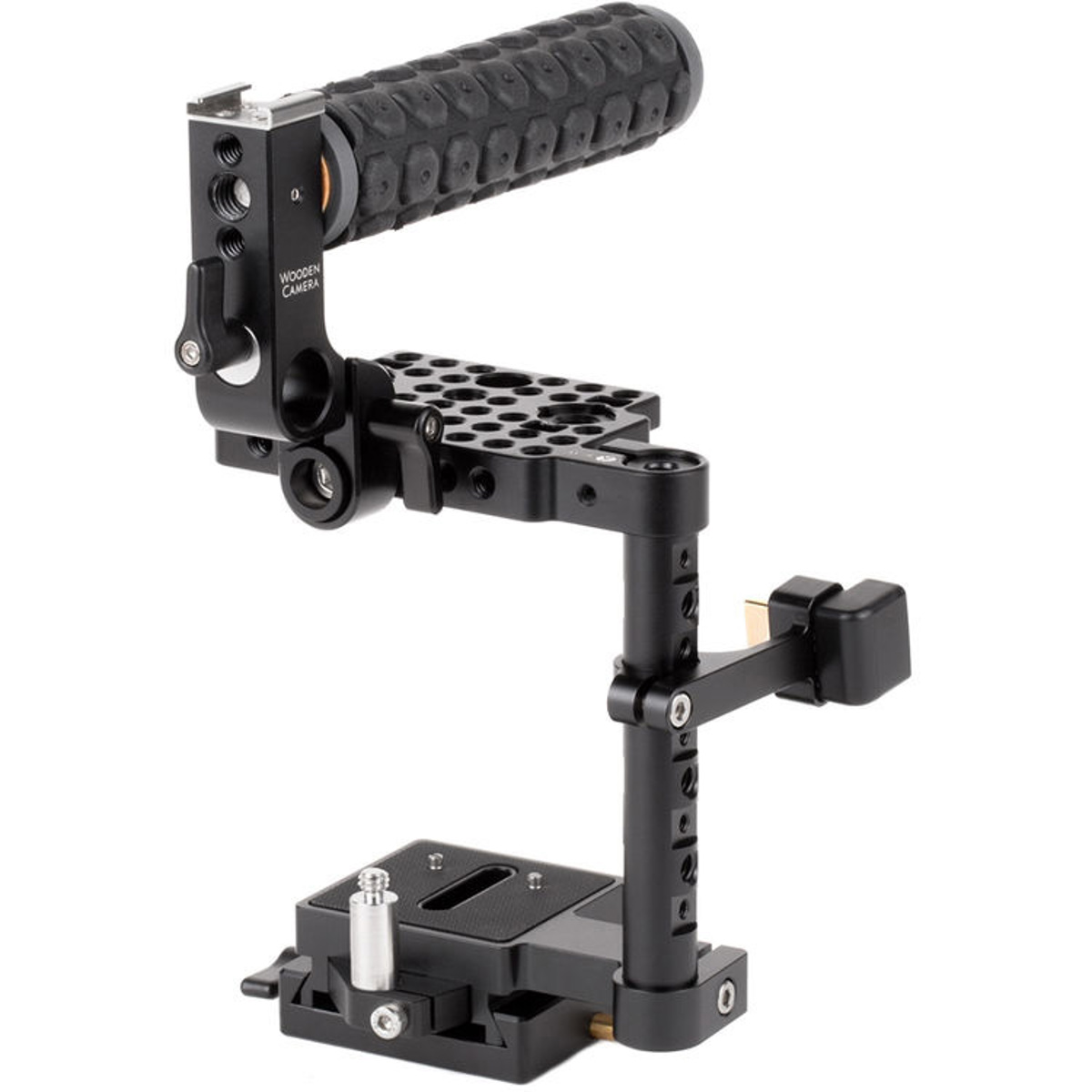 

Wooden Camera Cage with Rubber Grip for Blackmagic Pocket Cinema 4K/6K Camera