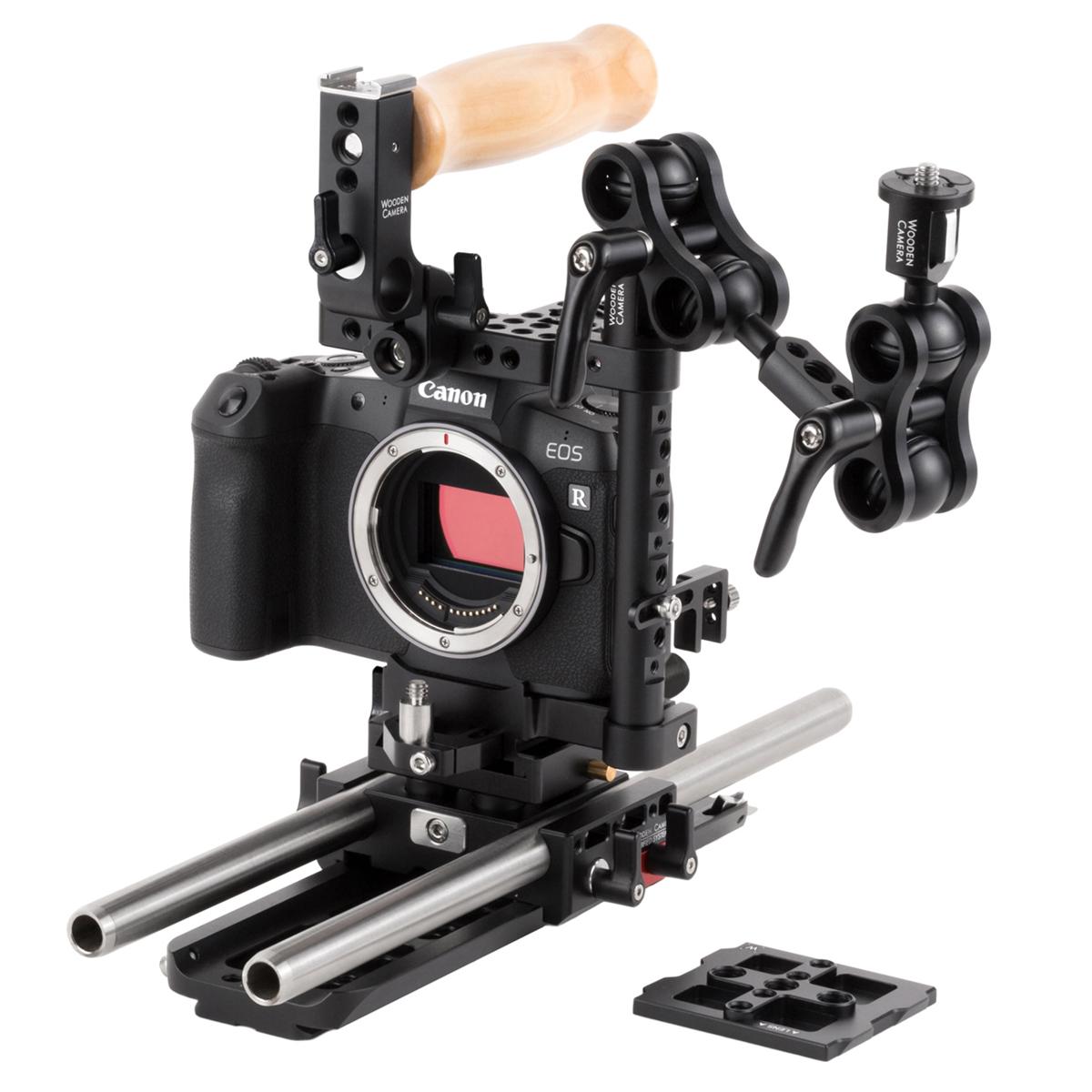 

Wooden Camera Accessory Advanced Kit, Cage (Small), Monitor Mount, 8" Dovetail