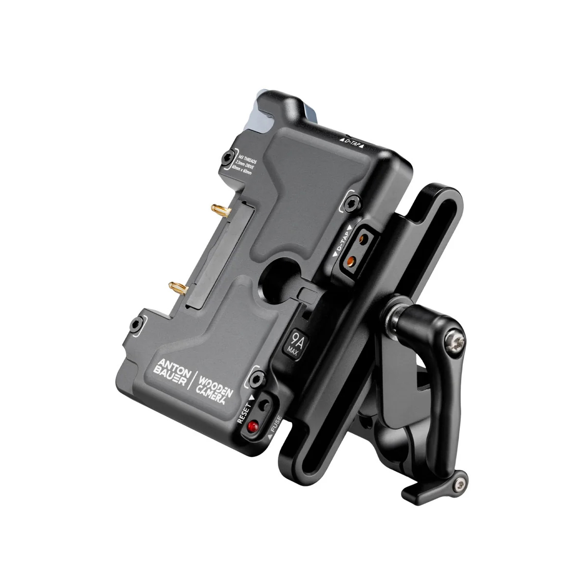 

Wooden Camera Micro Battery Plate Slide for Sony FX3/FX30 Cameras, Gold Mount