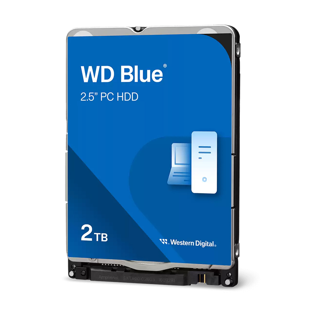 Внутренний мобильный жесткий диск WD Blue 2.5 SATA III для ПК #WD20SPZX-SPUA7T0