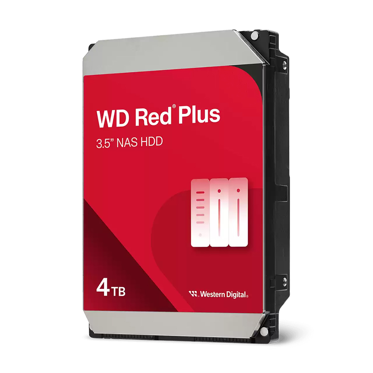 

WD Red Plus 3.5" SATA III Internal NAS Hard Drive 4TB