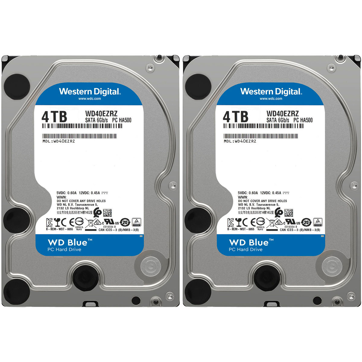 中身未開封】WD Blue 4TB HDD 中身未開封】WD Blue 4TB HDD 中身