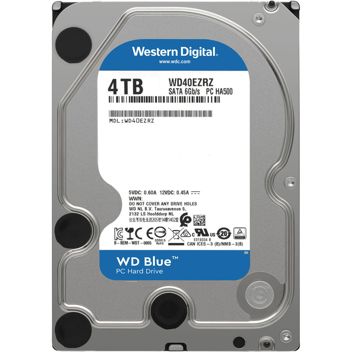 【即発送】WD Blue 4TB WD40EZRZ CMR HDD Western Digital Blue 4TB WD40EZRZ Hard Disk - Specs