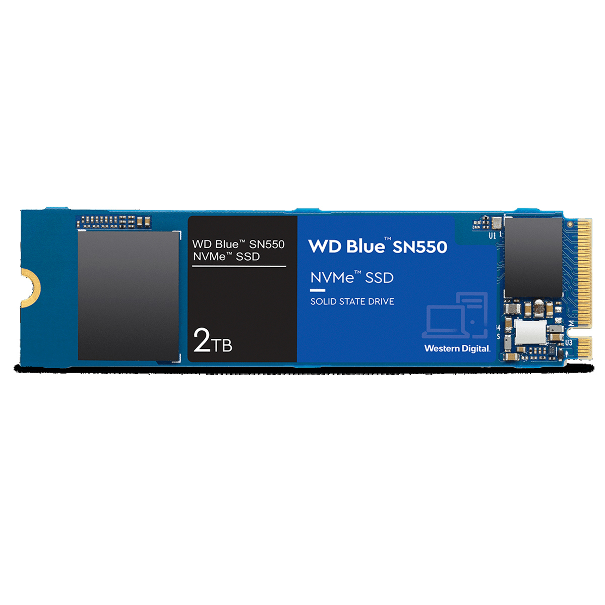 

WD Blue SN550 2TB NVMe PCIe 3.0 x4 M.2 Internal SSD