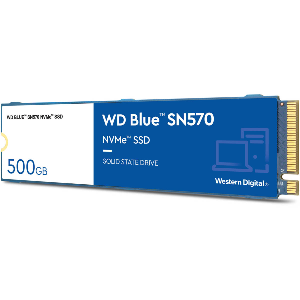 

WD Blue SN570 500GB NVMe PCIe 3.0 x4 M.2 Internal SSD