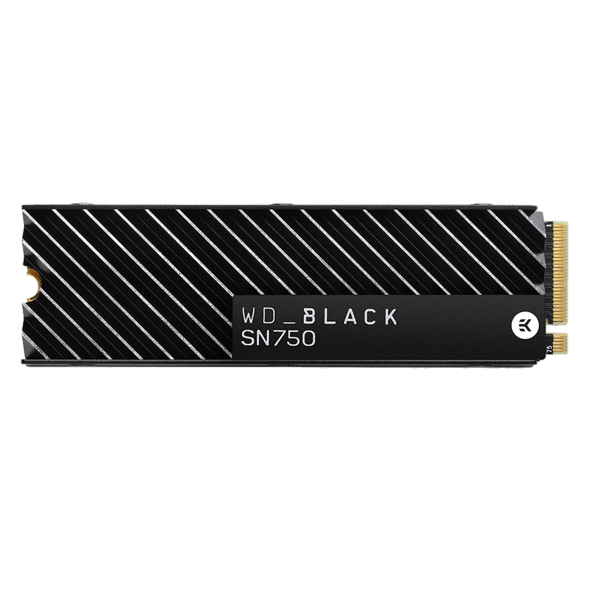 

WD_BLACK SN750 2TB NVMe M.2 Internal Gaming SSD with Heatsink