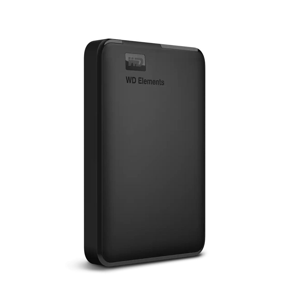 Портативный внешний жесткий диск WD Elements 2 ТБ с интерфейсом USB 3.0 #WDBU6Y0020BBK-WESN
