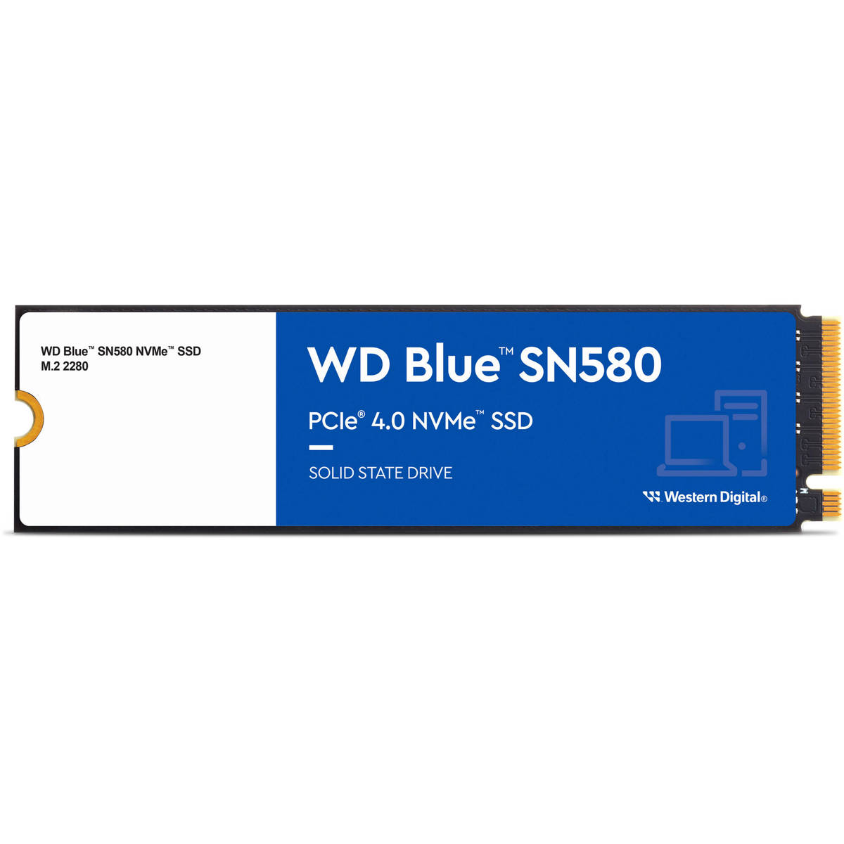 

WD Blue SN580 NVMe PCIe Gen4 x4 M.2 Internal SSD 1TB