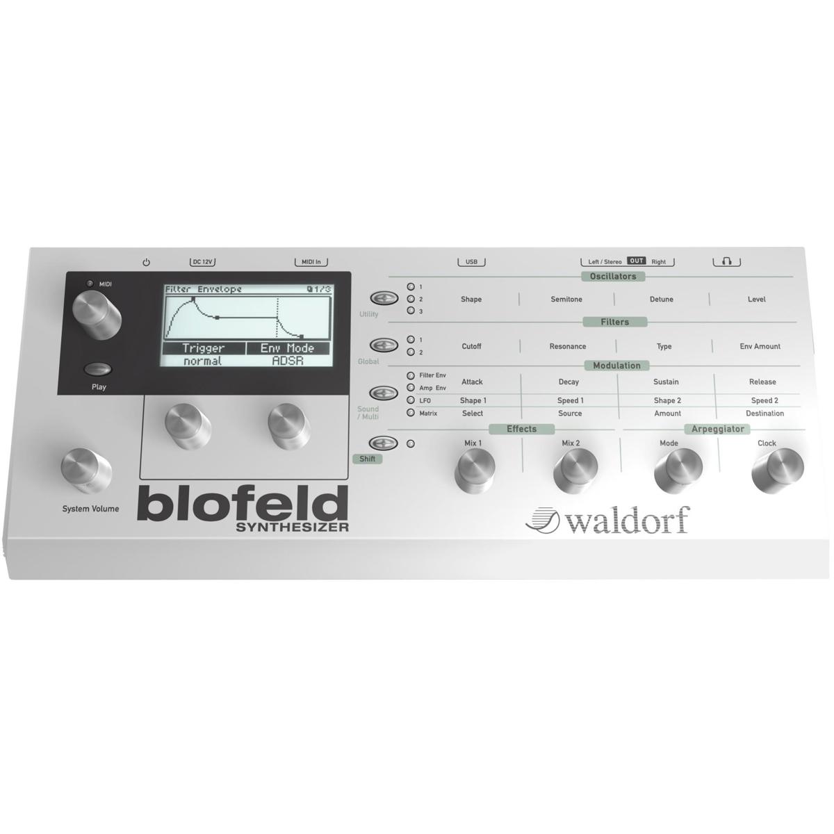 

Waldorf Blofeld Desktop Synthesizer, White