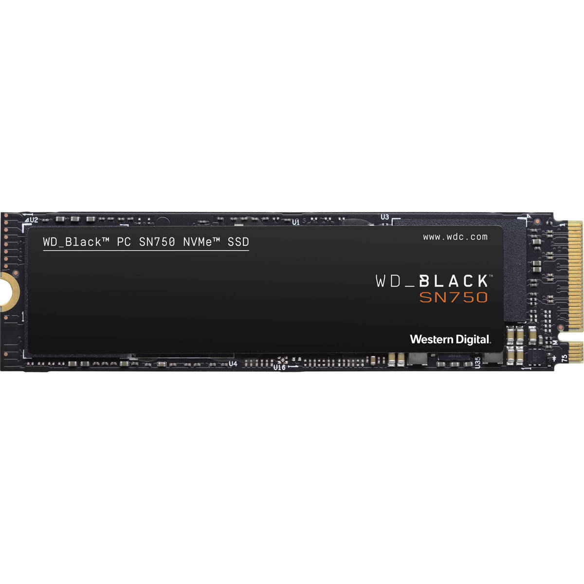 

WD 2TB WD_BLACK SN750 NVMe PCIe 3.0 x4 M.2 Internal Gaming SSD