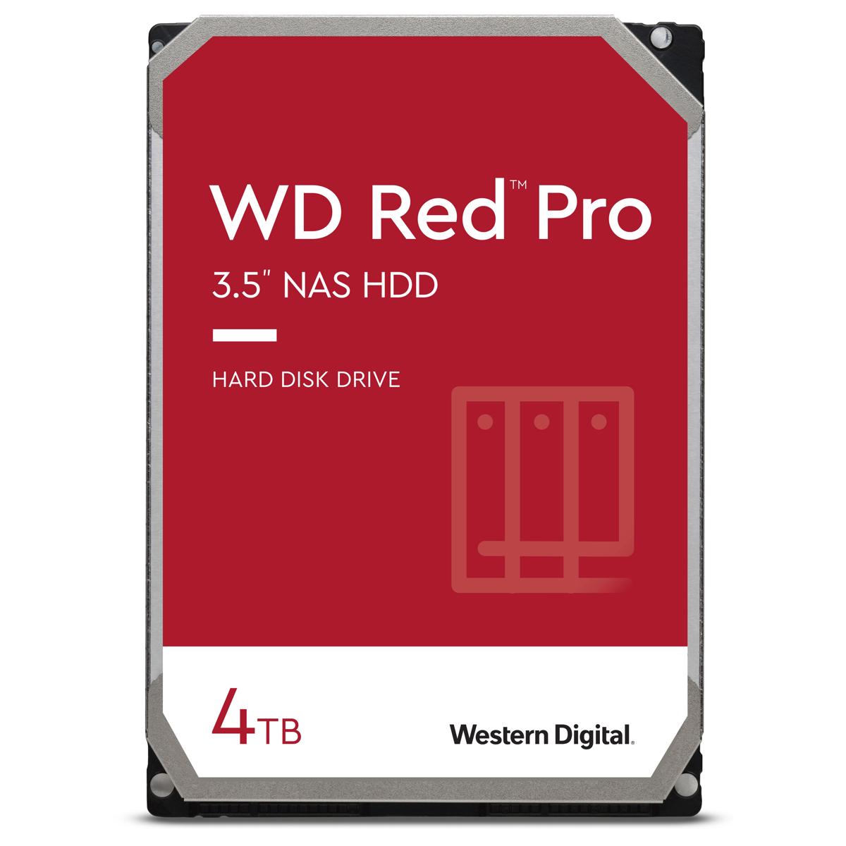 

WD Red Pro 4TB SATA III 3.5" Internal NAS HDD, 7200 RPM